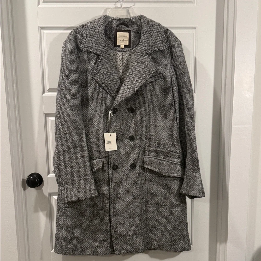 Billy Reid Bowery Double Breasted Long Coat XL NWT